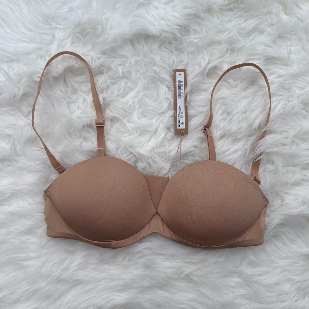 Skims Ultimate Pushup Strapless Bra Clay Size 32B